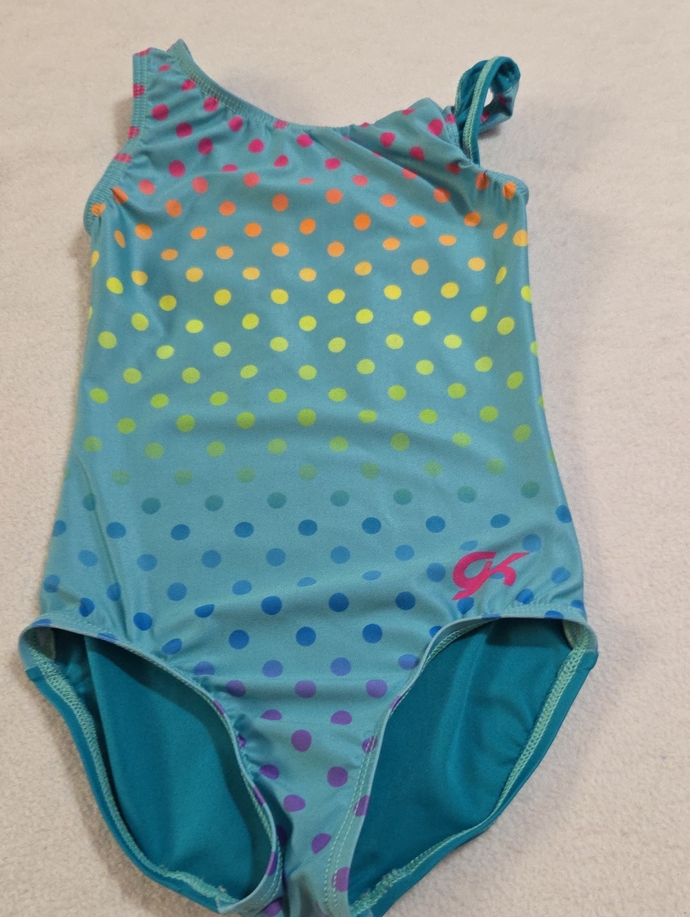 TURQUOISE GIRLS SWIMSUIT